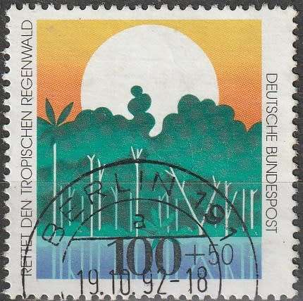 GERMANY 1992 Protection of the Tropical Rain Forest ULH CV R71.50 SG 2466