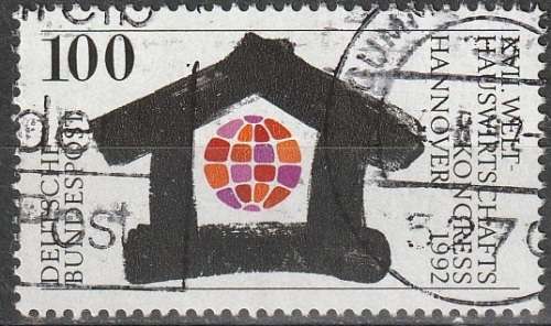 GERMANY 1992 International House Keeping Congress ` 92 ULH CV R24.20 SG 2468