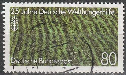 GERMANY 1987 The 25th Anniversary of the `Deutsche Welthungerhilfe` ULH CV R17.60 SG 2223