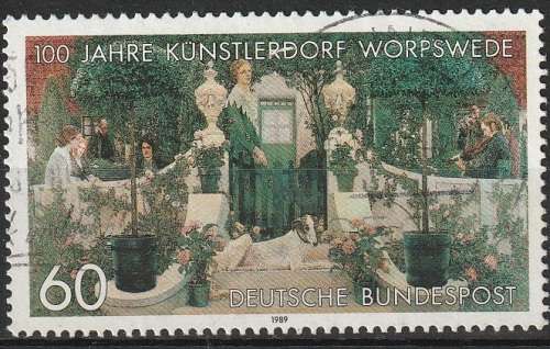 GERMANY 1989 The 100th Anniversary of Worpswerde - The Town of Artists ULH CV R18.70 SG 2283