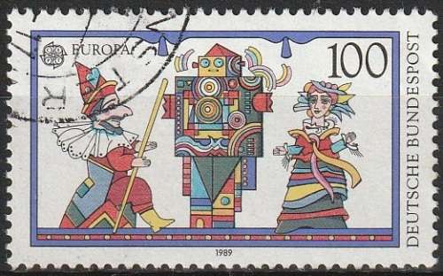 GERMANY 1989 EUROPA Stamps - Children`s Games ULH CV R15.40 SG 2276