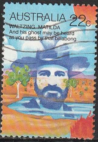 AUSTRALIA 1980 Waltzing Matilda ULH CV R8.80 SG 746