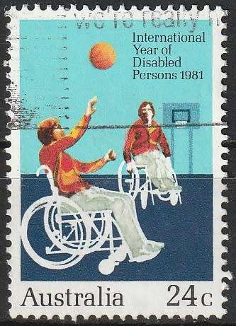 AUSTRALIA 1981 International Year of Disabled Persons ULH CV R4.40 SG 827