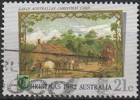 AUSTRLIA 1982 Christmas ULH CV R2.20 SG 856
