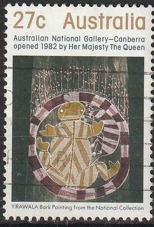 AUSTRALIA 1982 Australian National Gallery ULH CV R5.50 SG 865
