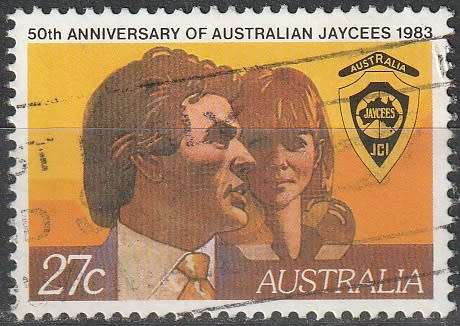 AUSTRALIA 1983 The 50th Anniversary of the Australian Jaycees ULH CV R6.60 SG 889