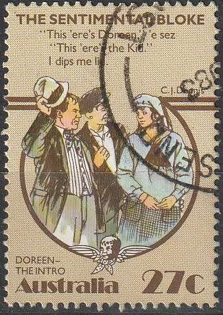 AUSTRALIA 1983 The Sentimental Bloke ULH CV R11 SG 891