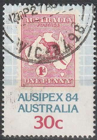 AUSTRALIA 1984 World Philatelic Exhibition AUSIPEX `84 - Melbourne, Australia ULH CV R6.60 SG 944