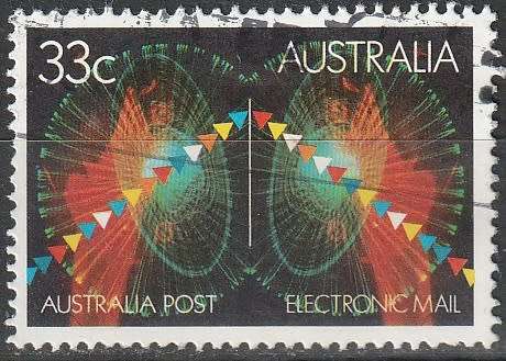 AUSTRALIA 1985 Electronic Mail ULH CV R6.60 SG 987