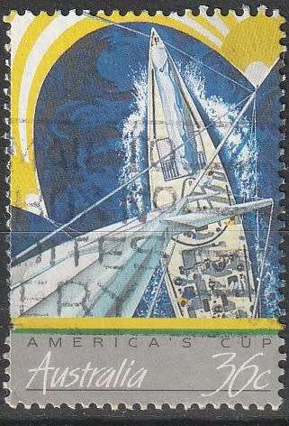 AUSTRALIA 1987 America`s Cup ULH CV R4.40 SG 1046