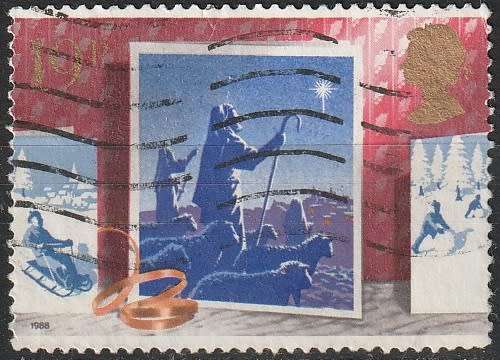 GB 1988 Christmas Stamps ULH CV R5.50 SG 1415