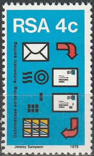 RSA 1975 Postal Mechanization UMM