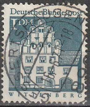 GERMANY 1966 -1969 Building Structures of the 12th Century, small size ULH CV R8.80 SG 1378
