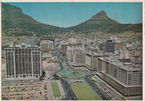 OLD USED, POST CARD SA