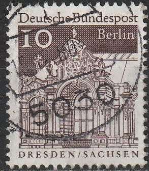 BERLIN 1966 German Buildings from 12 Centuries ULH CV R8.80 SG B246