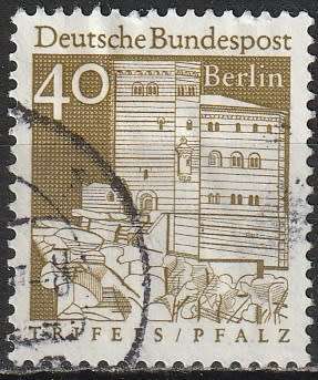 BERLIN 1966 German Buildings from 12 Centuries ULH CV R28.60 SG B250