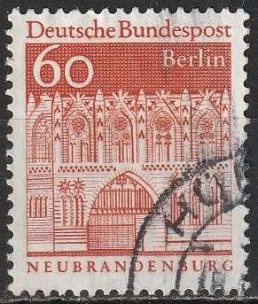 BERLIN 1966 German Buildings from 12 Centuries ULH CV R71.50 SG B252