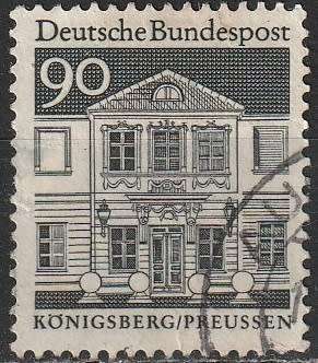 BERLIN 1966 German Buildings from 12 Centuries ULH CV R28.60 SG B255