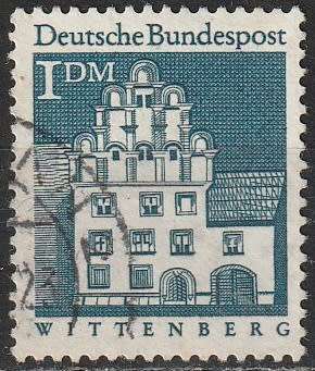 BERLIN 1966 German Buildings from 12 Centuries ULH CV R28.60 SG B256