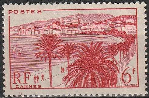 FRANCE 1946 -1948 Landscapes UMM CV R55 SG 977