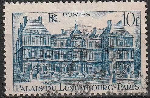 FRANCE 1946 -1948 Landscapes ULH CV R7.70 SG 978