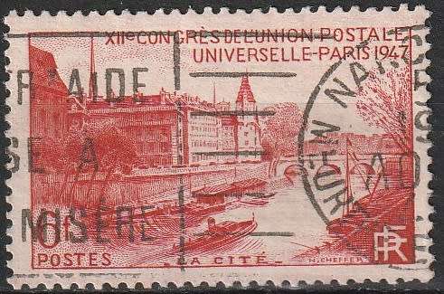 FRANCE 1947 Universal Postal Union Congress ULH CV R33 SG 1011