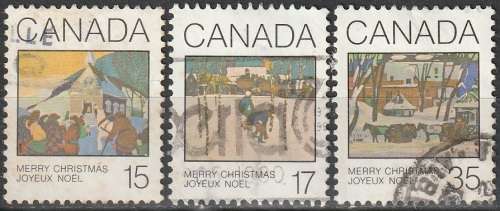CANADA 1980 Christmas ULH CV R35.200 SG 993-95