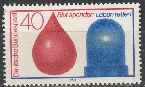GERMANY 1974 The Blood Donor Case UMM CV R28.60 SG 1687