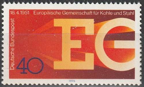 GERMANY 1976 The European Union of Coal and Steel UMM CV R28.60 SG 1773