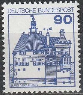 GERMANY 1978 Palaces and Castles UMM CV R41.80 SG 1810C