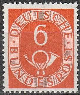 GERMANY 1951 New Daily Stamp UMM CV R616 SG 1048