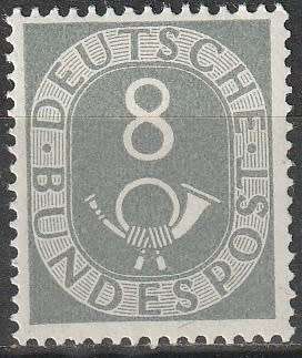 GERMANY 1951 New Daily Stamp UMM CV R616 SG 1049
