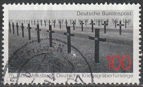 GERMANY 1994 The 75th Anniversary of the German Wargraves ULH CV R24.20 SG 2610