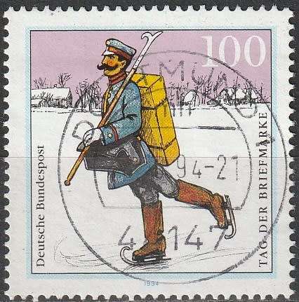 GERMANY 1994 The Day of Stamps ULH CV R24.20 SG 2605