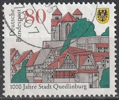 GERMANY 1994 The 1000th Anniversary of Quedlinburg ULH CV R22 SG 2606
