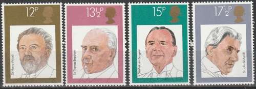 GB 1980 British Conductors UMM CV R16.50 SG 1130-33