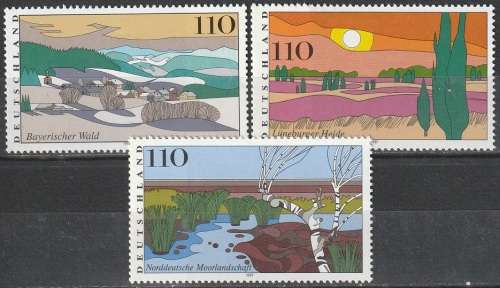 GERMANY 1997 Landscapes UMM CV R104.50 SG 2806-08