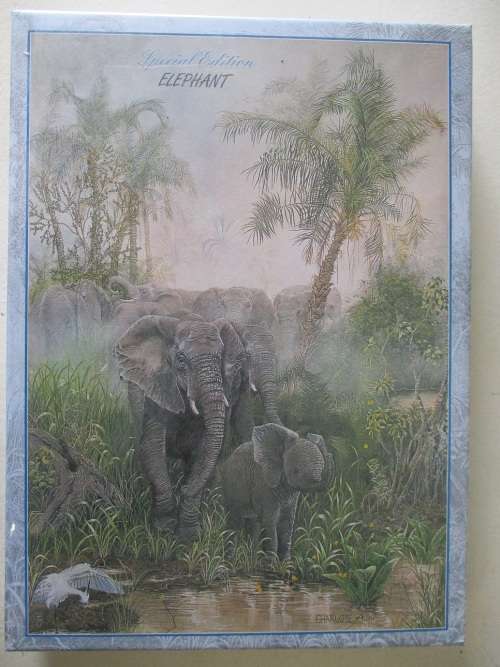 SMILE PUZZLE 1500 ELEPHANT STILL SEALED