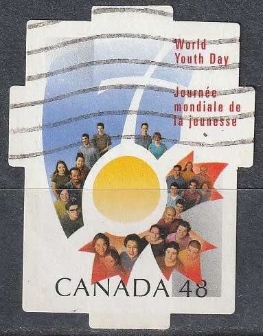 CANADA 2002 World Youth Day - Self-Adhesive UNH CV R15.40 SG 2156