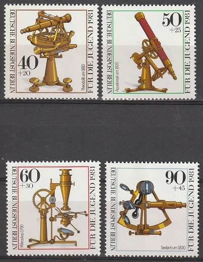 BERLIN 1981 Youth Welfare - Optical Instruments UMM CV R115.50 SG B613-16