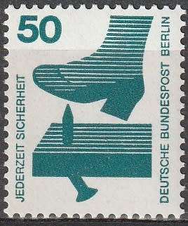 BERLIN 1971 Information about Accidents UMM CV R71.50 SG B402