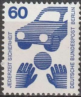 BERLIN 1971 Information about Accidents UMM CV R71.50 SG B403