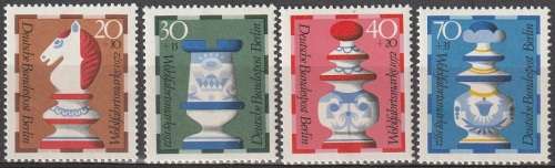 BERLIN 1972 Charity Stamps UMM CV R121 SG B424-27