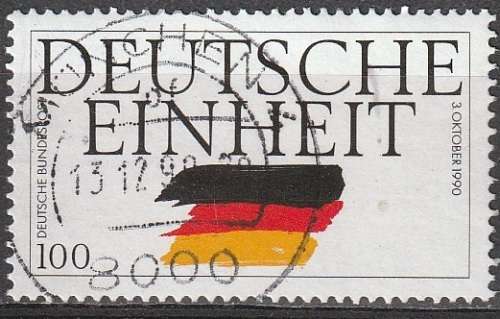 GERMANY 1990 The Reunification of GERMANY ULH CV R22 SG 2327