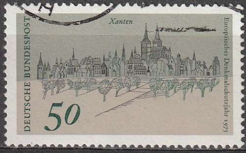 GERMANY 1975 European Buildings ULH CV R19.80 SG 1759