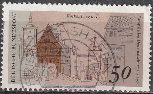 GERMANY 1975 European Buildings ULH CV R19.80 SG 1757