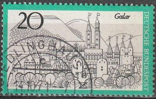 GERMANY 1971 The Town Goslar ULH CV R14.30 SG 1606