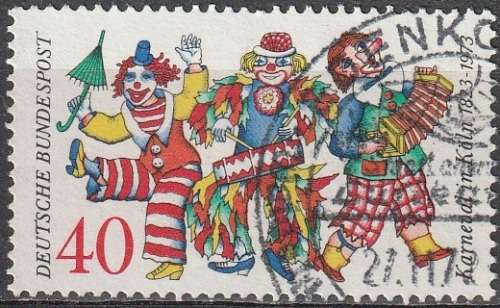 GERMANY 1972 The 150th Anniversary of the Carnival in Cologne ULH CV R11 SG 1643