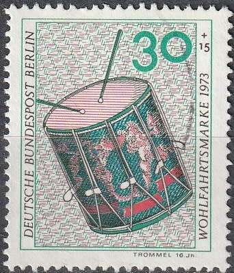 BERLIN 1973 Charity Stamps ULH CV R28.60 SG B444