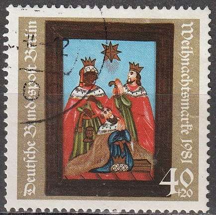 BERLIN 1981 Christmas Stamps ULH CV R28.60 SG B650